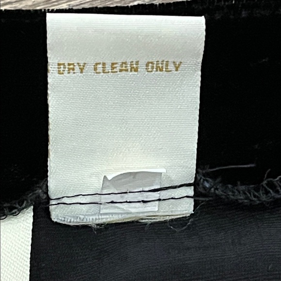 Vintage MERONA Black Velvet Silk Blend Wide Pants Size 6 Tag 8 Romantic Elegant - Picture 9 of 10